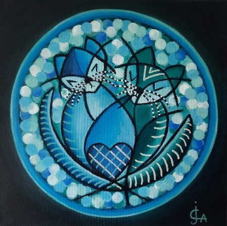 'Cats love' - olja - Christina Jiglund