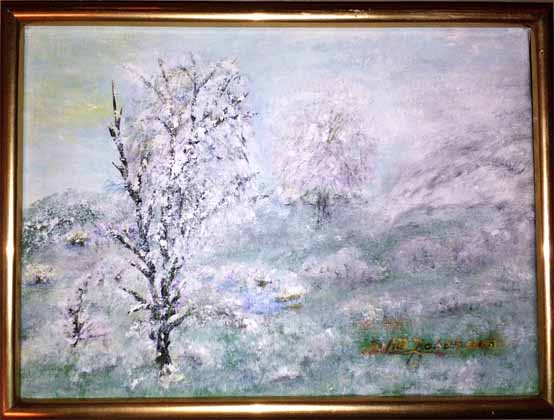 Snö - olja - Sofia Johansson